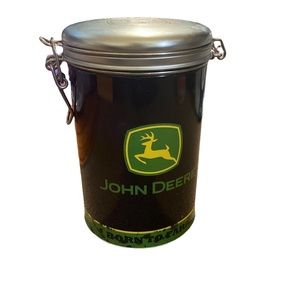 COPY - John Deere Tin Canister Born to Farm